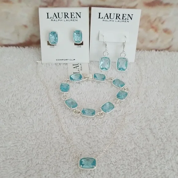 New Ralph Lauren Stone Pendant Necklace - Picture 8 of 8